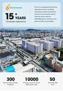 Chất lượng cao kích thước đầy đủ bàn phím chơi game kết hợp nhiều màu siêu mỏng siêu câm chuột không dây siêu câm và thoải mái - Product Image 3