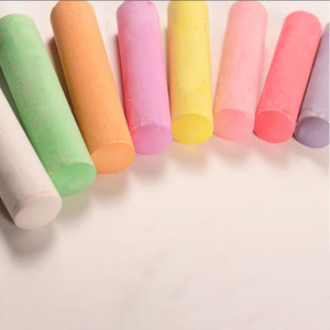 กระดานดำสำหรับวาดภาพ ท่อเหล็กสำหรับเขียนแบบ ชอล์กสีสดขนาดใหญ่ ปราศจากฝุ่น สำหรับเด็กวาดภาพด้วยมือ - Product Image 4