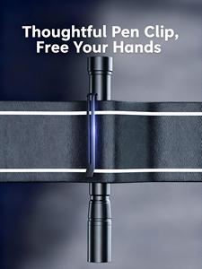 Chuyên Nghiệp USB Có Thể Sạc Lại Hợp Kim Nhôm Không Thấm Nước Kính Thiên Văn Tập Trung LED Bút Ánh Sáng Có Thể Điều Chỉnh Chùm Túi Clip Kỹ Sư - Product Image 6