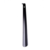 Chausse-pied ergonomique à long manche en métal en acier inoxydable 42cm Extra Long pour bottes et chaussures habillées