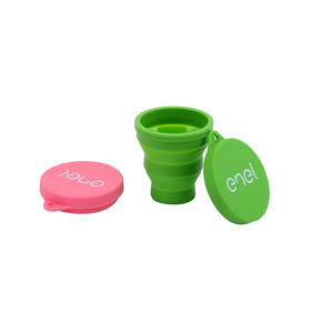 Уличная Удобная небьющаяся многоразовая Складная силиконовая чашка Силиконовая дорожная чашка - Product Image 1