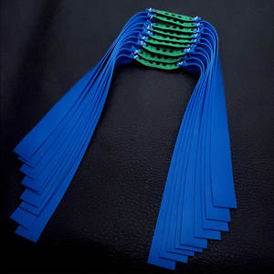 Banda Elástica de Látex Plana para Tirachinas, Alta Elasticidad, Gruesa, Duradera, Anti-frío, Sin Nudos, Potente, para Caza al Aire Libre, Repuesto - Product Image 5