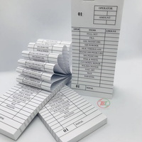 Carnet de billets pour ongles Carnet de rendez-vous pour salon de manucure Cahier de commande feuilles personnalisables riz pas cher