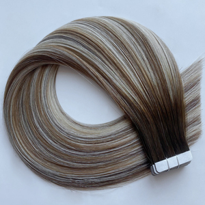 Haiyi Hair Recién llegado Fácil de instalar Suave y suave Venta caliente Cinta en extensiones de cabello humano Listo para enviar - Product Image 5