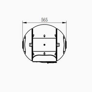 Caméra de surveillance PTZ EO/IR, caméra thermique infrarouge longue portée, suivi automatique des personnes et des véhicules par IA, surveillance extérieure - Product Image 6