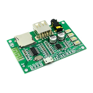 โมดูลเครื่องขยายสัญญาณเสียงระบบ UART BT201 5.0พร้อมการ์ด TF สำหรับเล่นสเตอริโอ - Product Image 3