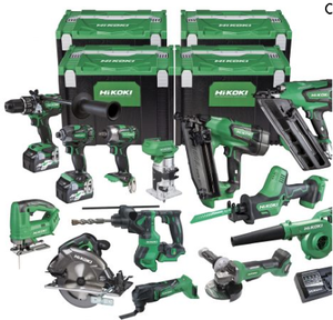 Kit d'outils multi-volt 18V/36V HiKOKI 13 pièces - OEM personnalisable - Garantie de 3 ans - Product Image 3