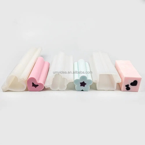 قالب سيليكون مرن لصنع الشموع والصابون على شكل أنبوب دائري كبير بوزن 1 كجم - Product Image 4