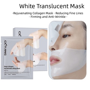 <span class=keywords><strong>Masque</strong></span> Visage Hydratant et Raffermissant au Collagène Bio Profond, 4 Feuilles en Boîte, Anti-Âge, Faible Poids Moléculaire, Nourrissant - Product Image 1