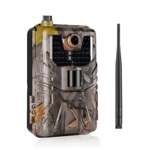 Gsm Sim-kaart Thermo Vision Solar Trail Camera De Chasse Infrarouge Low Glow Infrarood Sensoren 3G Jacht Camera