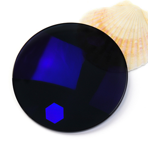 1.56 ống kính quang học uv420 màu xanh cắt lớp phủ không có màu cơ bản shmc photochromic màu xám mắt ống kính - Product Image 2