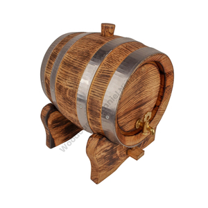 3L charred lão hóa khác thùng cho bán buôn cung cấp cao cấp tùy chỉnh handmade Nhà máy cung cấp biểu tượng tùy chỉnh nước sử dụng mạnh mẽ niêm phong - Product Image 1