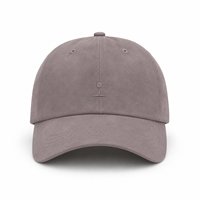 Casquette de golf de performance en daim premium, anti-humidité, style coréen minimaliste, avec logo personnalisé, casquette de papa 6 panneaux de luxe