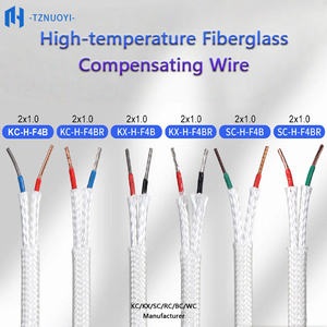 <span class=keywords><strong>Câble</strong></span> <span class=keywords><strong>de</strong></span> compensation <span class=keywords><strong>de</strong></span> température à thermocouple <span class=keywords><strong>de</strong></span> type KC/SC/RC/BC/WC, isolé en PTFE, en fibre <span class=keywords><strong>de</strong></span> verre, norme GB SCHF4B - Product Image 6
