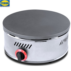 Machine à crêpes automatique électrique commerciale, prix d'usine TARZAN Offres Spéciales, tête unique de 40Cm de diamètre - Product Image 4