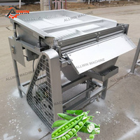 Machine à éplucher les edamame, décortiqueuse de soja, égreneuse de pois, éplucheuse de fèves, décortiqueuse en acier inoxydable haute performance