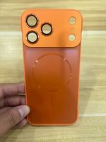 Nouvelles coques de téléphone antichoc orange pour PC, modèles 17 Pro Max et Air, avec couleurs personnalisables