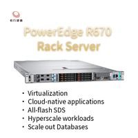 Serveur en rack Dell PowerEdge R670 1U, prix d'usine