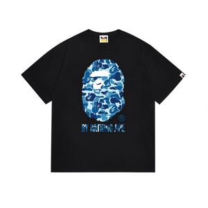 T-shirt tendance pour homme 2026, version haute qualité 1:1, en stock, 100% coton, col rond, coupe classique, respirant, imprimé Bapees - Product Image 4