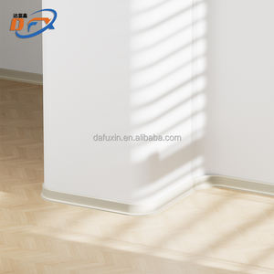 Dafuxin plinthe en alliage d'aluminium de style design moderne avec bandes de caoutchouc scelle efficacement les interstices des murs et des sols - Product Image 6