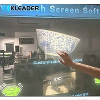 Écrans tactiles interactifs holographiques pour Windows, affichage transparent sur vitre, film électrique transparent avec écran OLED