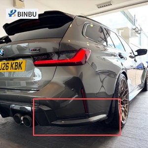 Diffuseur arrière en fibre de carbone sèche pour BMW M3 G80 G81 M4 G82 G83, lèvre de pare-chocs arrière, kit de modification et d'amélioration de carrosserie - Product Image 2