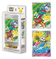 2026 Étui à sceau en papier authentique Premium Pokémon Célébration du 30e anniversaire Premiers partenaires Vol. 1 Famille Pokmoned