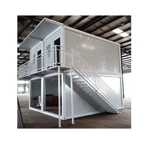 LS düşük maliyetli hafif çelik konteyner ofis katlanır prefabrik ev veri giriş çalışması ev