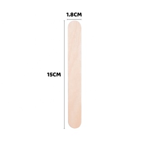 Bâton de cire professionnel en bois de haute qualité Lifestance pour l'épilation du visage, des jambes et du corps en salon de beauté - Product Image 2