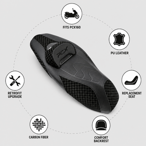 होंडा pcx160 मोटरसाइकिल नरम विरोधी पर्ची वाटरप्रूफ थोक अपग्रेड - Product Image 1