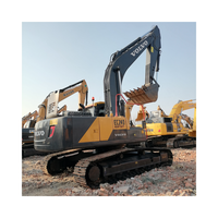 Excavatrice lourde Volvo EC240 d'occasion, prix abordable, machine d'origine, peinture non finie, excavatrice Volvo d'occasion