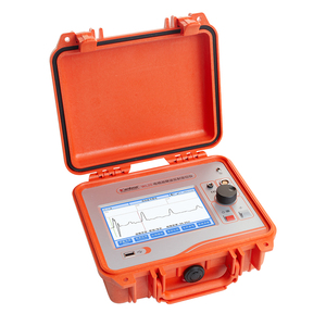 WL20 เครื่องตรวจสอบสายเคเบิลแบบพกพา TDR ระยะ 100 กม. น้ำหนัก 3.0 กก. ใช้งานแบบสแตนด์อโลนหรือพร้อมเครื่องกำเนิดไฟกระชาก หน้าจอสัมผัส 7 นิ้ว สำหรับทุกระดับแรงดันไฟฟ้า - Product Image 1