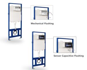 <span class=keywords><strong>Cisterna</strong></span> Empotrada de Diseño Delgado Estilo Europeo CE, Sistema de Marco Anticorrosión, <span class=keywords><strong>Cisterna</strong></span> en la Pared - Product Image 2