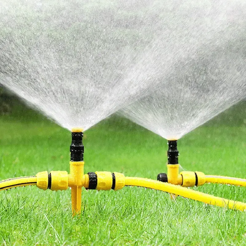 360 Degree Rotation Auto Irrigation System Grass For Yard Lawn Sprinkler Vortex Adjustable Garden Sprinkler