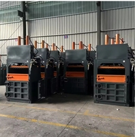 Presse à balles hydraulique semi-automatique verticale ES pour petits carrés de rebuts d'aluminium et de carton, machine de recyclage certifiée CE, balles/heure