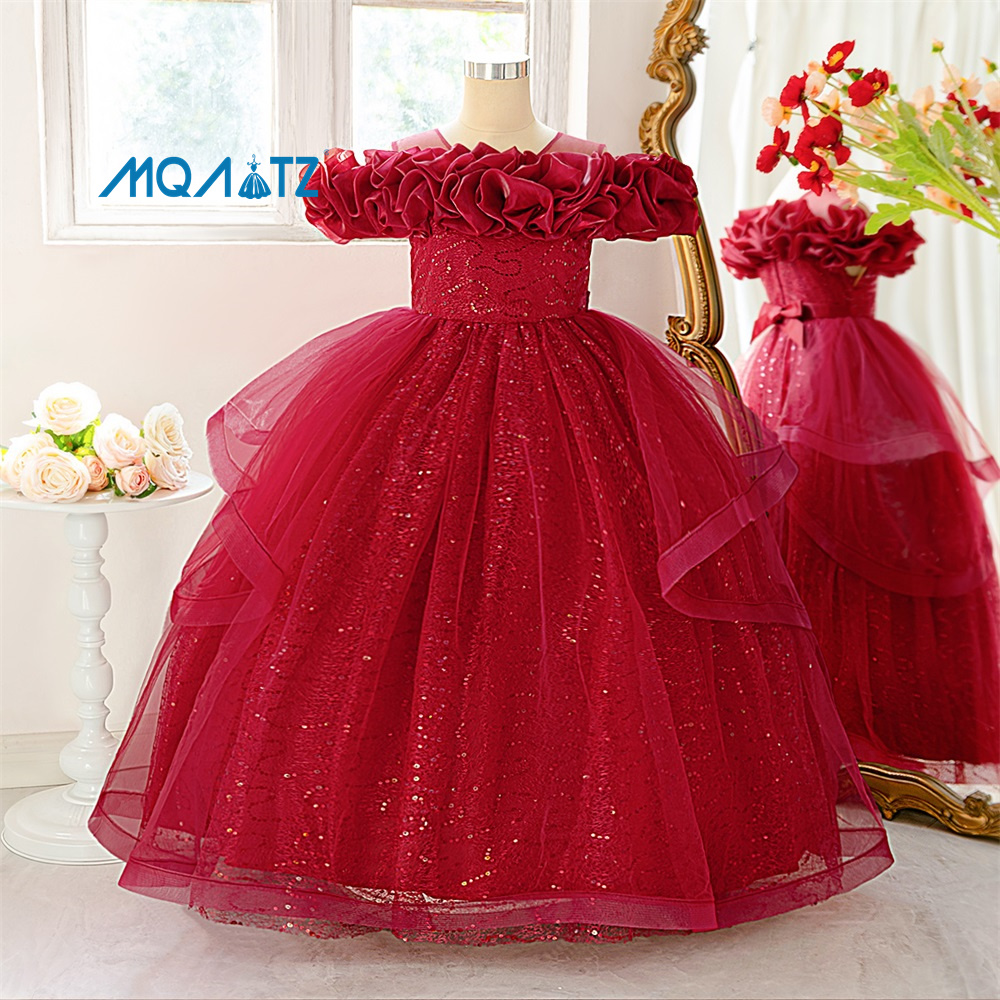 Graduation Dresses 10 Year Old Girls - Elegant Sequined Ball Gown