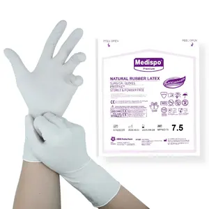 Super Care Einweg-Latex handschuhe Untersuchung Medical Hospital Chirurgische Handschuhe