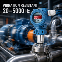 Teicaro Industrial 100MPa Hard Flush Diaphragm Stainless Steel Pressure Transmitter 0.5% FS Accuracy 4-20mA RS485 Slurry Mud