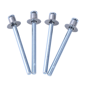 SDPSI DCT Zinc plateado acero completo lado plano doble cabeza avellanada tirar a través de remache ciego PT para puerta ventana gabinete - Product Image 2