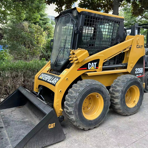 รถตักล้อยาง CAT 226B มือสอง ราคาถูก คุณภาพเยี่ยม รถตักล้อยาง CAT มือสองสำหรับขาย - Product Image 3