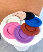 Béret en laine avec motif animalier pour l'automne et l'hiver, vente directe d'usine, personnalisation disponible avec service de conception gratuit