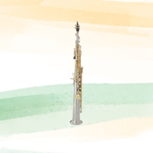 Saxophone Soprano de haute qualité droit B bémol professionnel jouant des touches d'argent de coquille blanche sculptée saxophone - Product Image 4