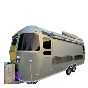 Remolque de Comida Multifuncional de Acero Inoxidable y Aluminio con Puesto de Dulces, Gran Venta - Product Image 3