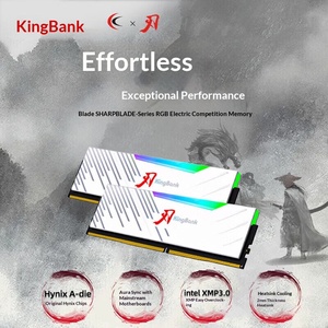 Módulo de Memoria DDR5 6400MHz para Escritorio Kingbank Golden Bud Blade Series con Iluminación RGB, para Juegos, Esports y Overclocking - Product Image 4