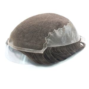 Di piccola Dimensione 100% Umani Indiani di Remy Toupee Degli Uomini dei <span class=keywords><strong>capelli</strong></span> Sistema di - Product Image 2