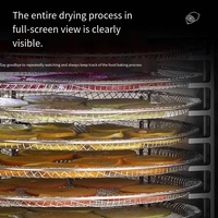 New2025 Industriële Fruit Dehydrator Groente Fruit Dehydrator Machine Commerciële Fruit Vlees Droger Dehydrator