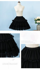 Ecowalson-<span class=keywords><strong>Jupon</strong></span> <span class=keywords><strong>court</strong></span> en <span class=keywords><strong>tulle</strong></span> pour filles, <span class=keywords><strong>jupon</strong></span> de fleur de mariage, <span class=keywords><strong>jupon</strong></span> Lolita pour robes - Product Image 4