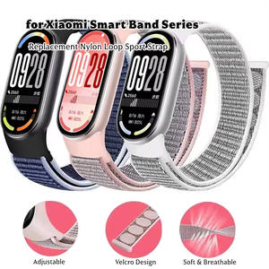 Correa Deportiva de Nailon para Xiaomi Smart Band 10/9/8 para Mujer y Hombre, Correa de Reloj Suave, Ajustable y Transpirable, Repuesto de Pulsera - Product Image 1