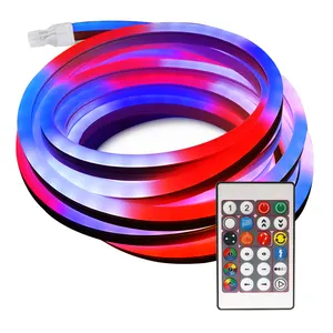 Color Mix Chasing 5M Linkable led strip light up neon rope custom led rgb strip light stick lights rope underwater