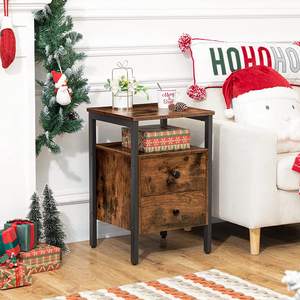 Wholesale Luxury Home Office Hospital School Workshop Bedside <strong>Nightstand</strong> <strong>Mirrored</strong> Industrial Side End Table with Drawer - Product Image 4